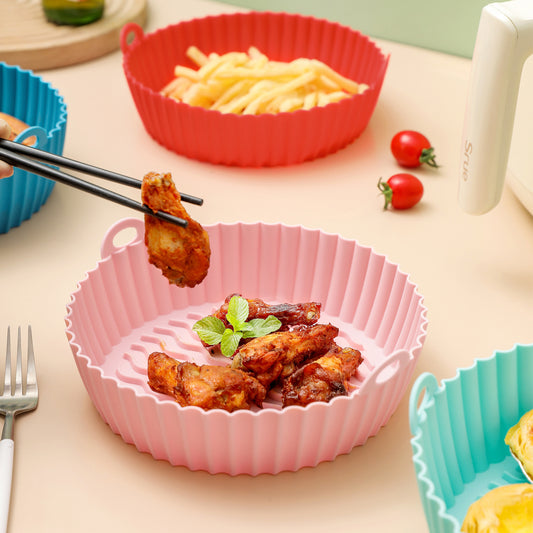 Silicone Air Fryer Liner – Cook Healthier, Clean Faster