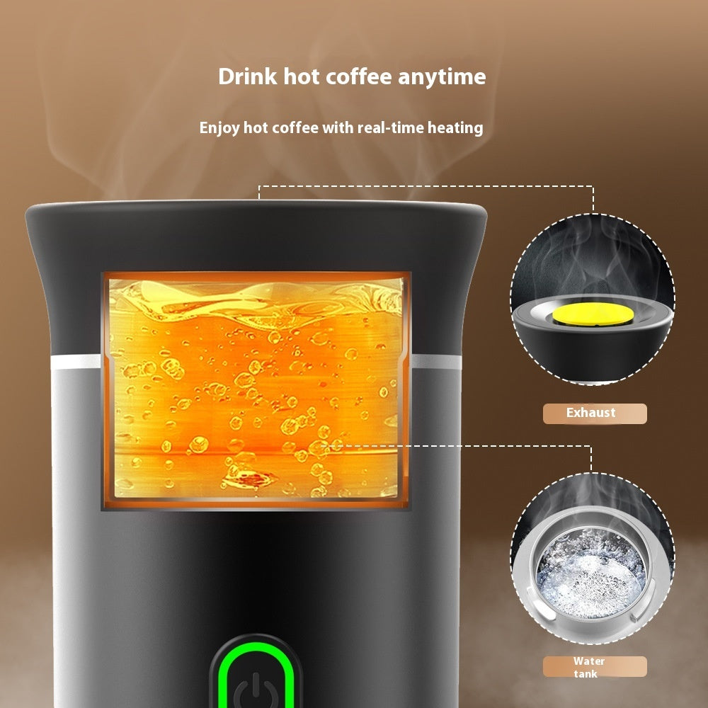 Handy Travel Espresso Machine – Fresh Coffee On-the-Go