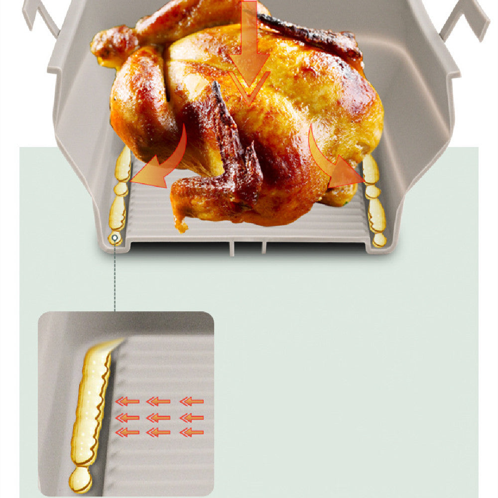 FlexFold Silicone Pan – Cook, Collapse, and Store Easily!