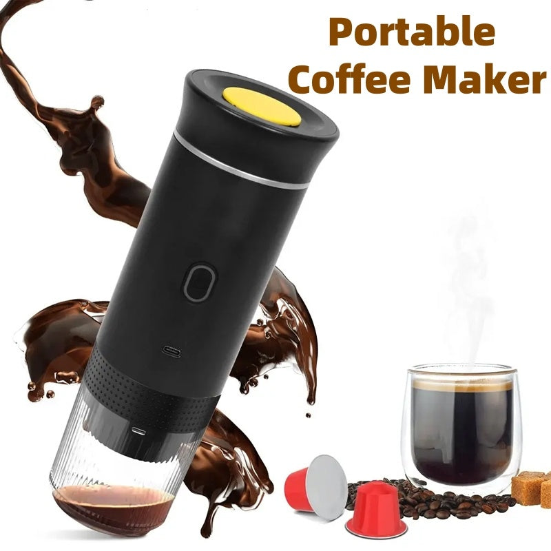 Handy Travel Espresso Machine – Fresh Coffee On-the-Go