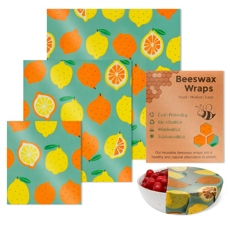 Eco Beeswax Wraps – Keep Food Fresh, Naturally & Reuse!