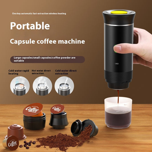 Handy Travel Espresso Machine – Fresh Coffee On-the-Go