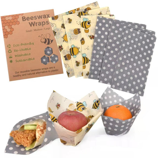 Eco Beeswax Wraps – Keep Food Fresh, Naturally & Reuse!