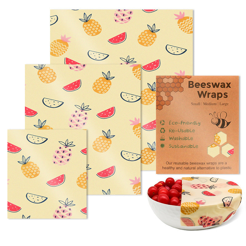 Eco Beeswax Wraps – Keep Food Fresh, Naturally & Reuse!