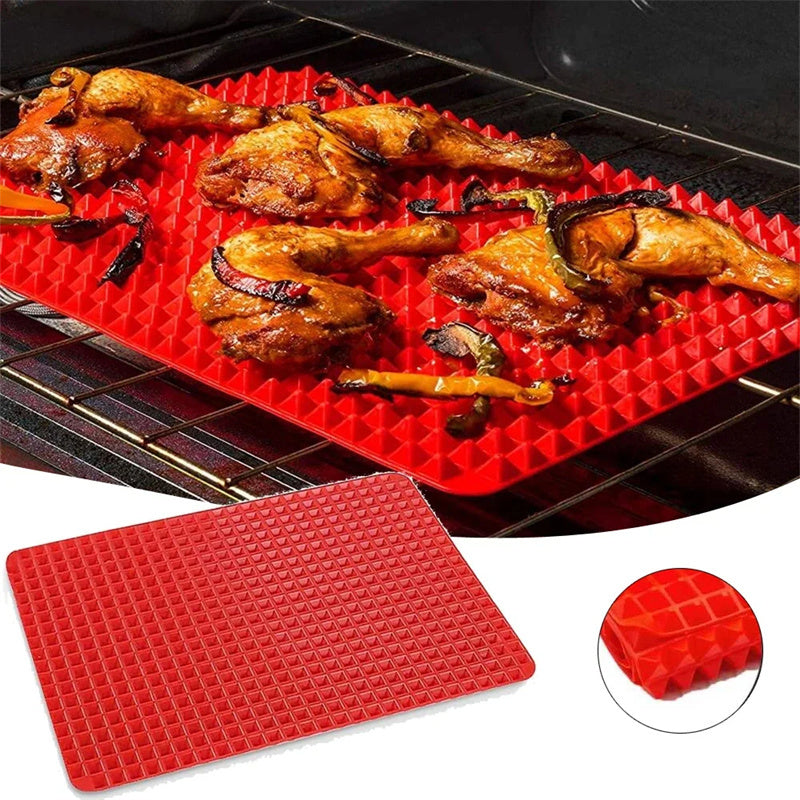 MagicBake Silicone Mat – Easy, Healthy, Non-Stick Cooking!