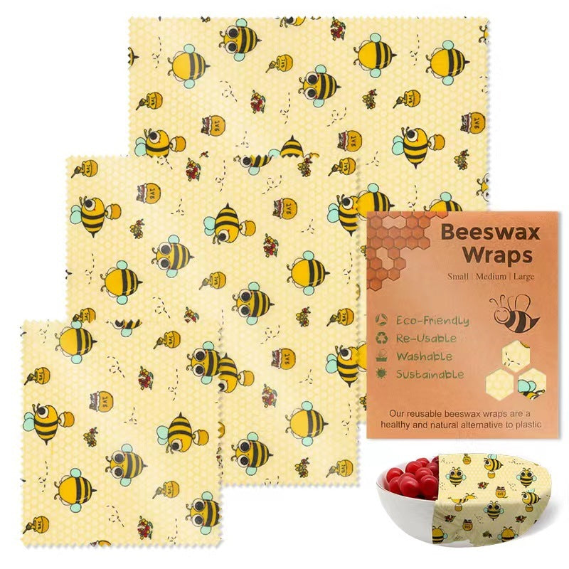 Eco Beeswax Wraps – Keep Food Fresh, Naturally & Reuse!