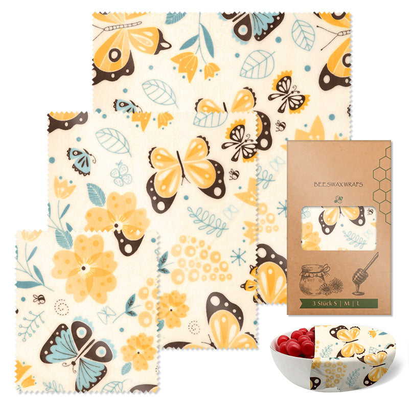 Eco Beeswax Wraps – Keep Food Fresh, Naturally & Reuse!