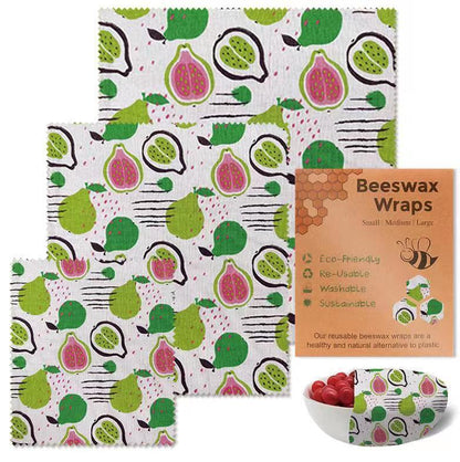 Eco Beeswax Wraps – Keep Food Fresh, Naturally & Reuse!