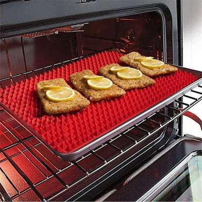 MagicBake Silicone Mat – Easy, Healthy, Non-Stick Cooking!