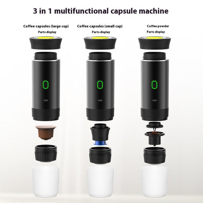 Handy Travel Espresso Machine – Fresh Coffee On-the-Go