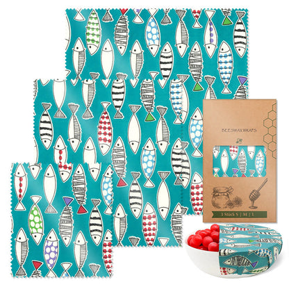 Eco Beeswax Wraps – Keep Food Fresh, Naturally & Reuse!