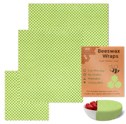 Eco Beeswax Wraps – Keep Food Fresh, Naturally & Reuse!