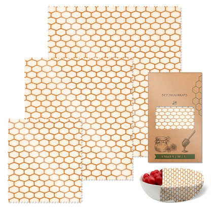 Eco Beeswax Wraps – Keep Food Fresh, Naturally & Reuse!
