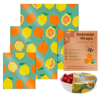 Eco Beeswax Wraps – Keep Food Fresh, Naturally & Reuse!