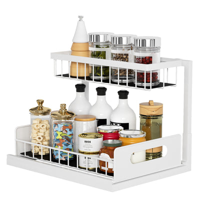 TidySpice Under-Sink Rack – Smart Storage Made Simple!
