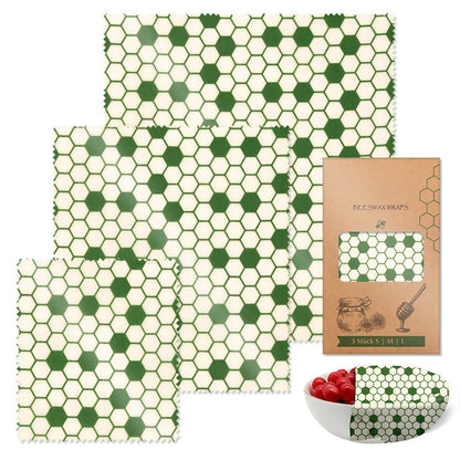 Eco Beeswax Wraps – Keep Food Fresh, Naturally & Reuse!